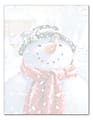 Great Papers! Snowman Face Letterhead, 80 Ct 1 thumbnail image