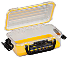 Plano Molding Guide Series Polycarbonate Waterproof Case, Medium, 4" x 7 1/4" x 11", Clear/Yellow