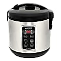 Brentwood® RC-5110DS 7-Function Electric Smart Multi-Cooker, 10-Cup, Silver & Black 1 thumbnail image