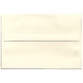 JAM Paper® Booklet Invitation Envelopes, A8, Gummed Seal, Strathmore Natural White, Pack Of 25