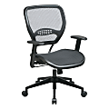 Office Star™ Air Grid™ Deluxe Task Chair, Black 1 thumbnail image