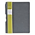Eccolo™ Rhythm Journal, 8" x 10", Lined, 192 Pages, Gray