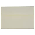 JAM Paper® Booklet Invitation Envelopes, A9, Gummed Seal, Strathmore Natural White, Pack Of 25 1 thumbnail image