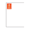 The Master Teacher® Keep Calm And Make A Difference Notepads, 4 1/4" x 5 1/2", 75 Pages (75 Sheets), Orange, Pack Of 2
