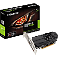 Gigabyte Ultra Durable 2 GV-N105TOC-4GL GeForce GTX 1050 Ti Graphic Card - 1.33 GHz Core - 1.44 GHz Boost Clock - 4 GB GDDR5 - Low-profile - 128 bit Bus Width - Fan Cooler - OpenGL 4.5, DirectX 12 - 1 x DisplayPort - 2 x HDMI - 1 x Total Number of DVI 1 thumbnail image