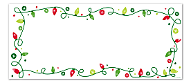 Great Papers! #10 Envelopes, String of Lights, Adhesive Closure, Pack Of 40 1 thumbnail image