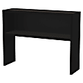 WorkPro® Modular 48"W Stack On Hutch, Black 1 thumbnail image