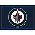 Imperial NHL Spirit Rug, 4' x 6', Winnipeg Jets 1 thumbnail image