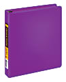 Office Depot® Brand Heavy-Duty 3-Ring Binder, 1 1/2" D-Rings, 59% Recycled, Radiant Orchid