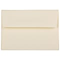 JAM Paper® Booklet Envelopes (Strathmore Paper), #4 Bar (A1), Gummed Seal, Strathmore Ivory, Pack Of 25 1 thumbnail image