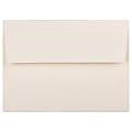 JAM Paper® Booklet Invitation Envelopes, A7, Gummed Seal, Strathmore Ivory, Pack Of 25 1 thumbnail image