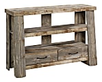 Sauder® Boone Mountain Anywhere Console Table, 32-3/8"H x 49-1/4"W x 17"D, Rustic Cedar 1 thumbnail image