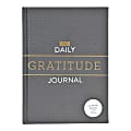 Eccolo™ Design Print Journal, Gratitude, Ruled, 4" x 6", Gray/Turquoise