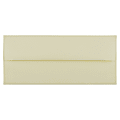 JAM PAPER® #10 Business Strathmore Envelopes, 4 1/8" x 9 1/2", Ivory Wove, Pack Of 25
