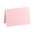 LUX Folded Cards, A2, 4 1/4" x 5 1/2", Candy Pink, Pack Of 50