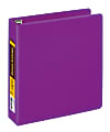 Office Depot® Brand Heavy-Duty 3-Ring Binder, 2" D-Rings, 59% Recycled, Radiant Orchid
