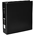 Office Depot® Brand Heavy-Duty 3-Ring Binder, 3" D-Rings, Black