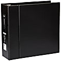 Office Depot® Brand Heavy-Duty 3-Ring Binder, 4" D-Rings, Black 1 thumbnail image