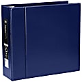 Office Depot® Brand Heavy-Duty 3-Ring Binder, 4" D-Rings, Navy 1 thumbnail image