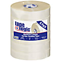 Tape Logic® #600 Hot Melt Tape, 2" x 1,000 Yd., Clear, Case Of 6