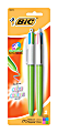 BIC® 4-Color™ Fashion Ball Pens, Medium Point, Assorted Ink Colors, Pack Of 2 Pens 1 thumbnail image