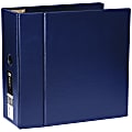 Office Depot® Heavy-Duty 3-Ring Binder, 5" D-Rings, Navy 1 thumbnail image