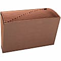 Smead® TUFF® Expanding File, 21 Pockets, A–Z, 15" x 10", Legal Size, 30% Recycled, Brown 1 thumbnail image