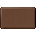 GelPro NewLife Designer Comfort Grasscloth Anti-Fatigue Floor Mat, 20" x 32", Java