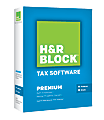 H&R Block 13 Premium Tax Software, For PC/Mac, Traditional Disc 1 thumbnail image