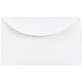 JAM PAPER 3Drug Mini Envelopes, 2 5/16 x 3 5/8, White, 25/Pack