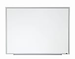 3M™ Porcelain Magnetic Dry-Erase Whiteboard, 96" x 48", Aluminum Frame With Silver Finish