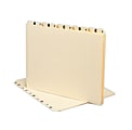 Smead® Manila A To Z File Guides, Letter Size, Manila, Pack Of 25 1 thumbnail image