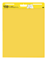 Post-it® Super Sticky Easel Pads, 25" x 30", Bright Yellow, Pack Of 3 Pads