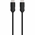 Belkin - High Speed - HDMI cable with Ethernet - HDMI male to HDMI male - 4 ft - black - for Belkin USB-C to HDMI + Charge Adapter