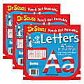 Eureka® Reusable Paper Punch-Out Deco Letters, 4", Dr. Seuss™ Stripes, Set Of 3 Packs 1 thumbnail image