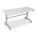 Balt Lumina Rectangular Table Top, 29 1/2"H x 24"W x 60"D, Gray