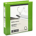 Office Depot® Heavy-Duty View 3-Ring Binder, 1 1/2" D-Rings, Army Green 1 thumbnail image
