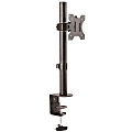StarTech.com Single Monitor Desk Mount - Adjustable Single Monitor VESA Mount 8kg Display - Ergonomic Pole Mount Arm - C-Clamp/Grommet 1 thumbnail image