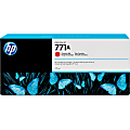 HP 771A - 775 ml - chromatic red - original - DesignJet - ink cartridge - for DesignJet Z6200, Z6600, Z6610, Z6800, Z6810