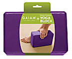 Gaiam Yoga Block, Purple 1 thumbnail image