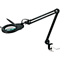 Lorell® Full-Spectrum Magnifying Lamp, 5" Lens, Black 1 thumbnail image