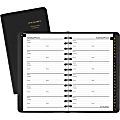 AT-A-GLANCE® Telephone/Address Book, 3 3/4" x 6 1/8", Black