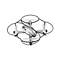 Propel RC Spyder X Stunt Drone, Silver 1 thumbnail image