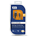 Ativa™ USB A To 4-Pin Mini-B Device Cable, 10', Gray 1 thumbnail image
