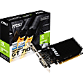 MSI GT 710 1GD3H LP GeForce GT 710 Graphic Card - 1 GB DDR3 SDRAM - Low-profile - 954 MHz Core - 64 bit Bus Width - HDMI - VGA - DVI