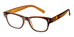 ICU Eyewear Wink Walnut Creek Women's Reading Glasses, Brown, +1.25 1 thumbnail image
