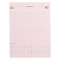 Russell & Hazel Acrylic Drafter’s Tablet, 6-3/8” x 8-7/16” x 1-1/8”, 100 Sheets, Blush 1 thumbnail image
