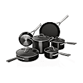 Ninja Foodi NeverStick Cookware Set, Black/Silver 1 thumbnail image