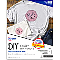 Avery® Inkjet Printer T-Shirt Transfer Paper, 3275, Letter Size (8 1/2" x 11"), Pack Of 12 1 thumbnail image