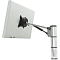Atdec Spacedec Acrobat Swing Arm - Desk mount for LCD display - silver - screen size: 12"-24"